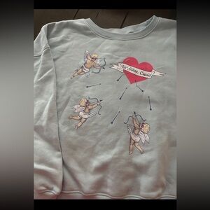 Living Filly Co. Not Today Cupid Sweatshirt